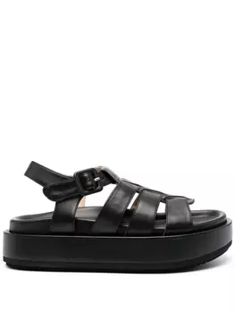 Paloma Barcel сандалии с ремешками, черный