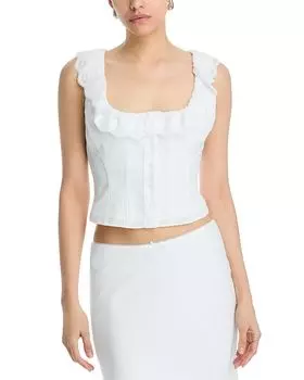 Палома Топ Danielle Guizio, белый