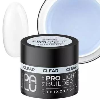 Palu, Гель для наращивания ногтей Pro Light Buildinger Clear, 45 г