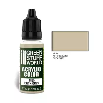 Палуба Серая, Paint - Acrylic Color Paint - 17ml (Green Stuff World)