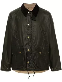 Палубная вощеная куртка Barbour, зеленая