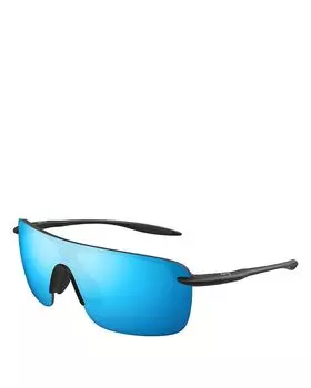 Palulu Shield Sunglasses, 99 мм Maui Jim, черный