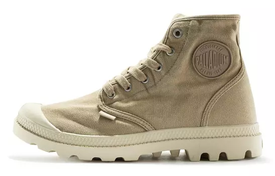 Pampa Canvas Shoes Men High-top Desert/коричневый Palladium