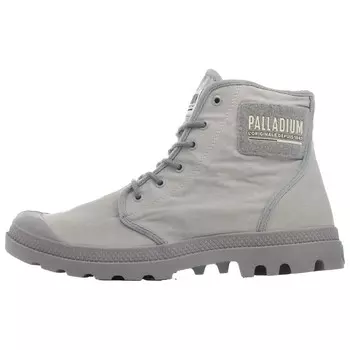 Pampa Canvas Shoes Men High-top Grey Palladium