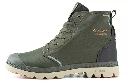 Pampa Canvas Shoes Unisex High-top Beluga Grey Palladium