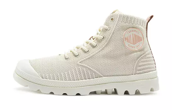 Pampa Canvas Shoes Unisex High-top White Palladium
