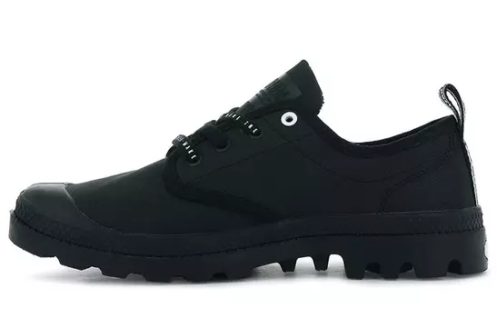 Pampa Canvas Shoes Unisex Low-top Black Palladium
