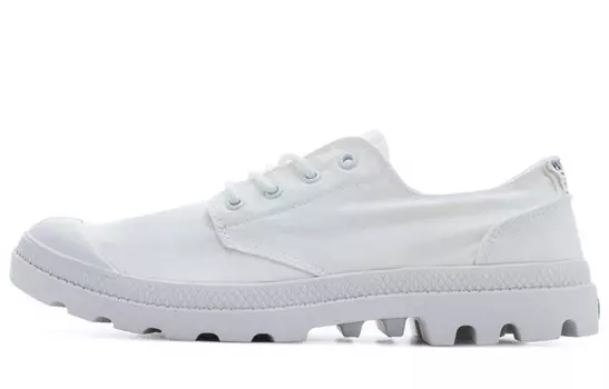 Pampa Canvas Shoes Unisex Low-top White Palladium