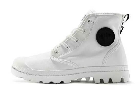 Pampa Canvas Shoes Women's High-top White Palladium