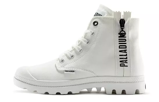 Pampa Canvas Shoes Women's High-top White Palladium