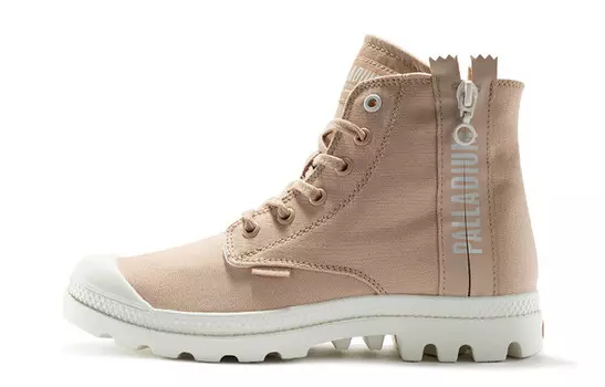 Pampa Canvas Shoes Women's High-top Pink Palladium