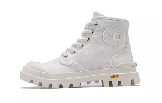 Pampa Canvas Shoes Women's High-top Grey Palladium