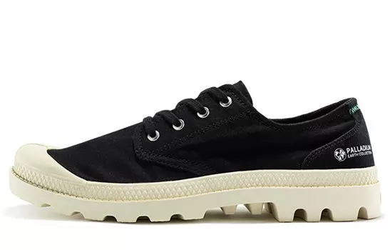 Pampa Canvas Shoes Women's Low-top Black Palladium