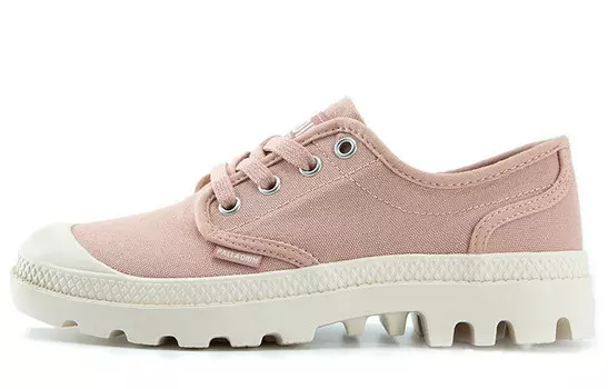 Pampa Canvas Shoes Womens Low-top Rose Pink Palladium