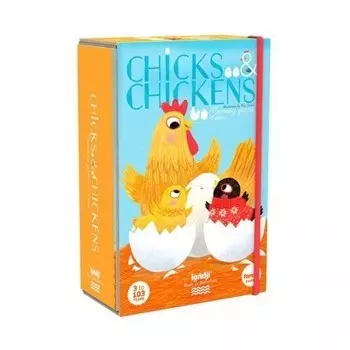 Памятка Цыплята и курочки, семейная игра, Лонджи Londji