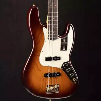 Памятный 75-летний юбилей Fender Jazz Bass 2-Color Bourbon Burst 331 75th Anniversary Commemorative Jazz Bass