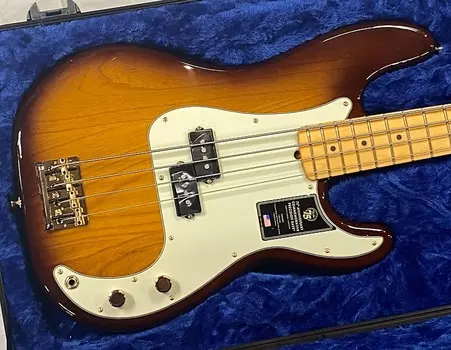 Памятный 75-летний юбилей Fender Precision Bass 2 Color Bourbon Burst New Unplayed Auth Dealer 75th Anniversary Commemorative Precision Bass