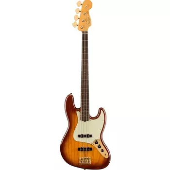 Памятный джазовый бас-гитара Fender 75th Anniversary 2-Color Bourbon Burst Electric Bass 0177562833