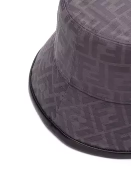 Панама FENDI FF-жаккардовая, серый