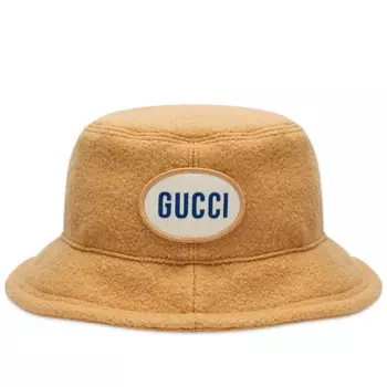 Панама Gucci Patch, бежевый