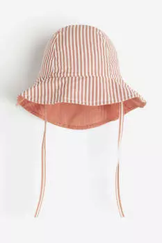 Панама H&amp;M Reversible, розовый/белый
