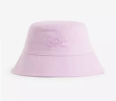 Панама H&M Cotton Bucket Hat, сиреневый