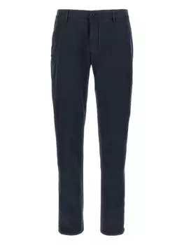 Панама хлопковые брюки Incotex, синий