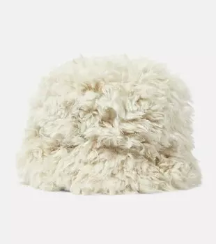 Панама из искусственного меха в виде птицы Goldbergh, нейтральный