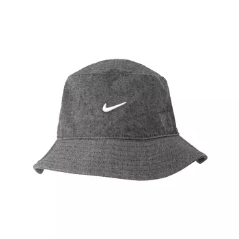 Панама из полиэстера унисекс серая Nike