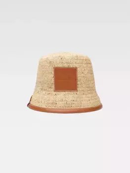 Панама из рафии Ле Боб Соли Jacquemus, светло-коричневый