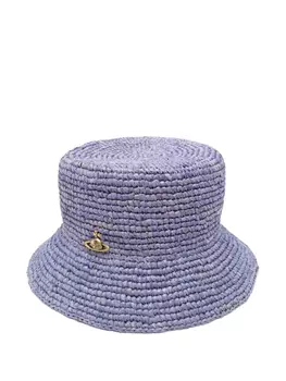 Панама из рафии Vivienne Westwood, синий