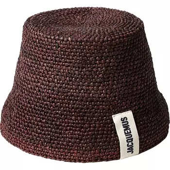 Панама Jacquemus Le Bob, коричневый