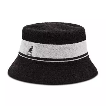 Панама Kangol BermudaStripe Bucket, черный