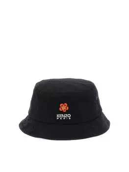 Панама Kenzo с принтом, черный