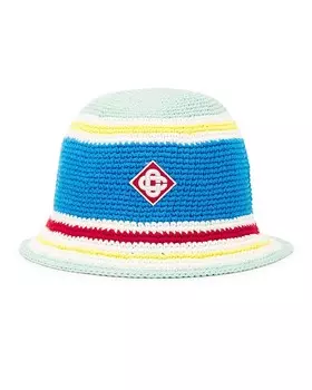 Панама крючком Casablanca, цвет Blue Multi