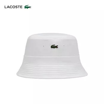 Панама Lacoste с логотипом, белый