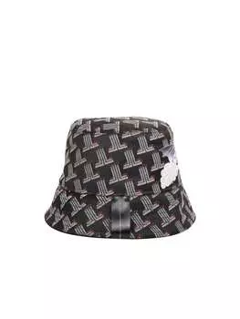 Панама мужская Lanvin с принтом, коричневый