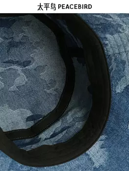 Панама мужская Peacebird джинсовая, синий