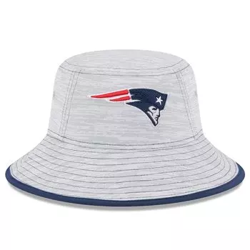 Панама New Era New England Patriots, серый