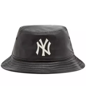 Панама New Era New York Yankees Leather, черный