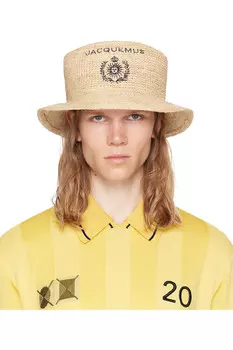 Панама pesco' bob Jacquemus, цвет natural