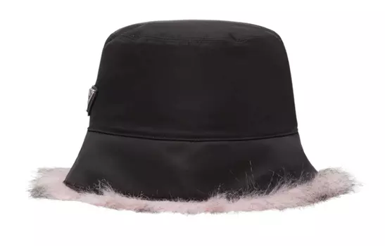 Панама Prada, черный / розовый