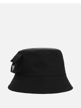 Панама Prada с карманами, черный