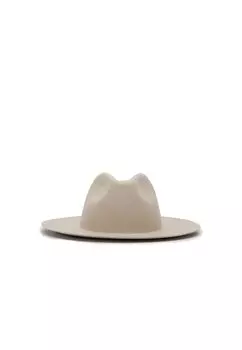 Панама PURE CLAY FEDORA MERINO FILZ NTHIRTYTHREE, бежевый