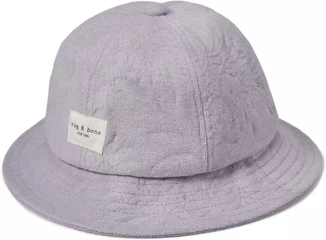 Панама rag & bone Addison Twist Bucket Hat - Terry, цвет Lilac