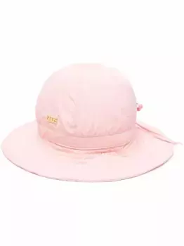 Панама с бантом GCDS, розовый