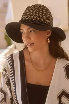 Панама с цепочкой Next, черный