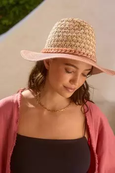 Панама с цепочкой Next, розовый