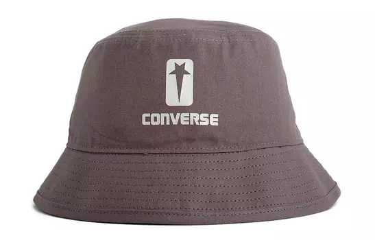 Панама с детальным логотипом Drkshdw X Converse RICK OWENS, серый