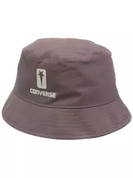 Панама с логотипом из коллаборации с DRKSHDW Converse, коричневый